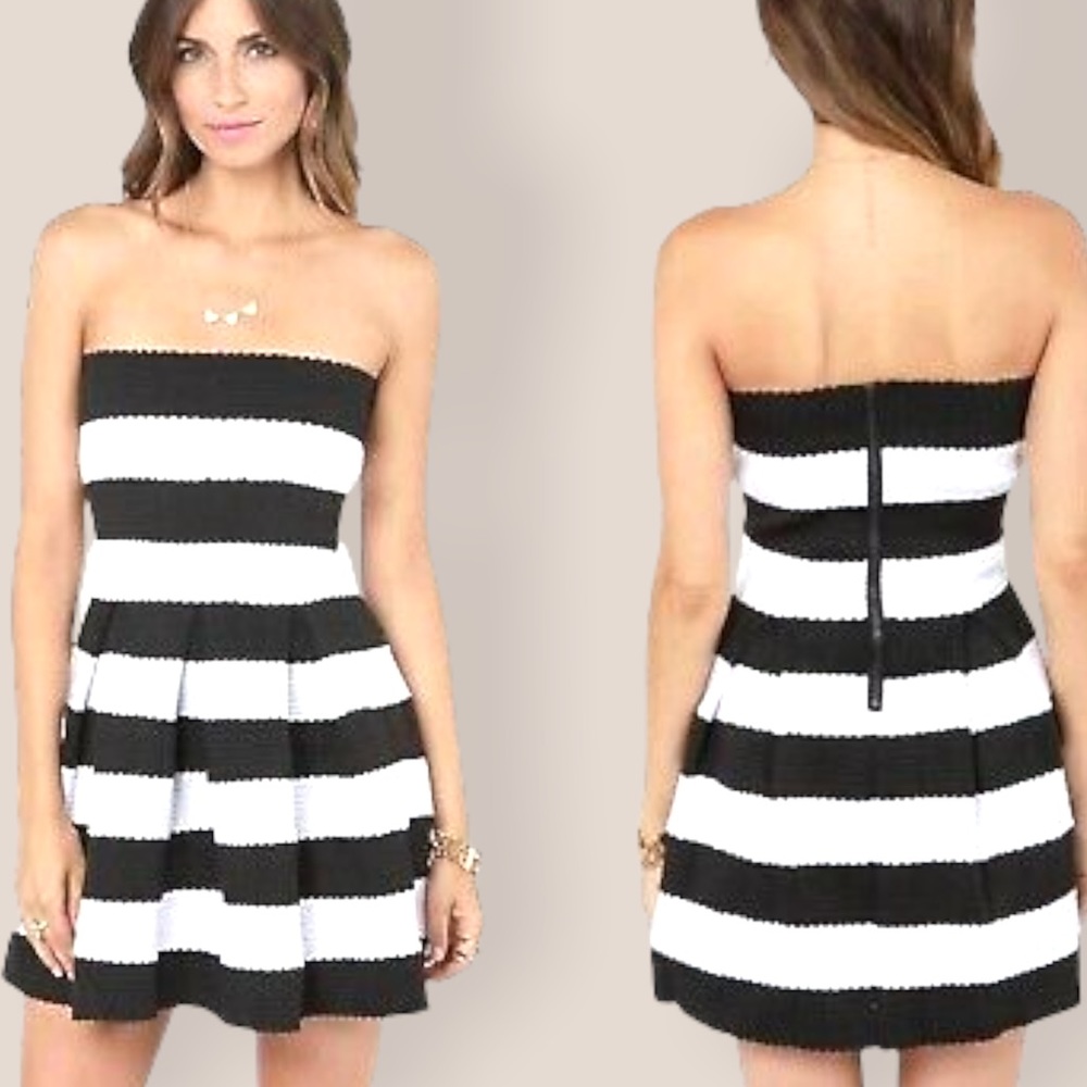 Doe & Rae Strapless Dress - Picture 6 of 6